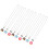18Pièces Accessoires Colliers Donut Multicolores Confort 8