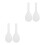 4Pièces Pelle À Compacte En PP Pour Usage 5