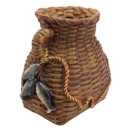 2Pièces Cache-Pot Artistique En Résine Pour Décoration Interne 1
