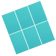 6St PVC Kinder Graveerbladen Donkergroen Printkunst Graveergereedschap