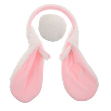 1Set Fluffy Konijnen Hoofdband En Multi Kleur Voor Cosplay