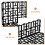 2St Zwarte Plastic Schapbeschermer Versafscheiding Fruit Bescherming 4