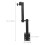 2Ensembles Rangement Mural Routeur Support Acier Noir Pour Salon 7