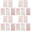 20Feuilles Stickers Autoadhésifs Strass Colorés Pour Décor 5