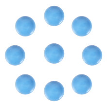 200Pièces Boules Plastique Bleues Enseignement Comptage Éducatifs