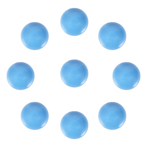 200Pièces Boules Plastique Bleues Enseignement Comptage Éducatifs