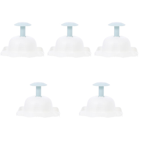 5Pièces Garde-Mains Trancheuse Bleu Matériel Résistant Cuisine 2