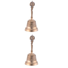 2Pièces Cloche Décorative En Laiton , Style Vintage, Polyvalente