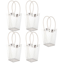 10Pièces Cadeaux Fleurs PVC Chic Multicolores
