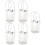 10Pièces Cadeaux Fleurs PVC Chic Multicolores 1