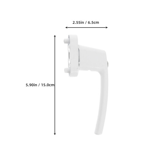 2Pièces De Porte Avec , Verrou Robuste 1