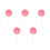 5Pièces Décorations Simulation Rose Accessoires Photo Enfants 2