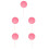 5Pièces Décorations Simulation Rose Accessoires Photo Enfants 5