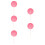 5Pièces Décorations Simulation Rose Accessoires Photo Enfants 6