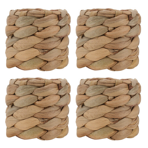 8Pièces Tressés Naturels Pour Banquet 1