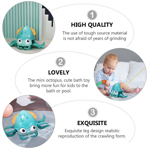 2Pièces Jouet Vert Pour Bain Bébé Amusant