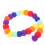2Pièces Collier Mode Pour Pom Pom Ajustable 4