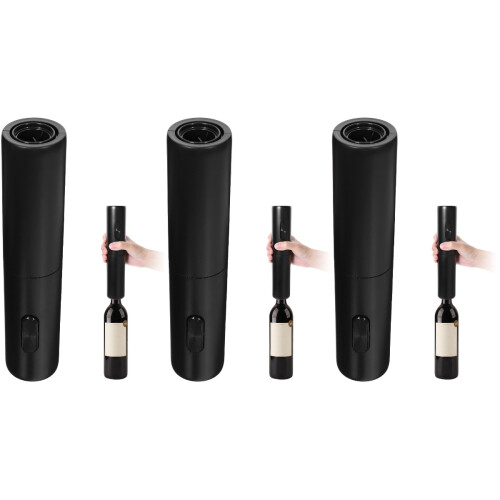 3Pièces Ouvre-Bouteille Électrique Pour Bières Vins 2