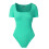 Damen-Body Formend Kurzarm Basic Training Mintgrün S — formende body damen, grüne trainingsbody, basic body damen 5