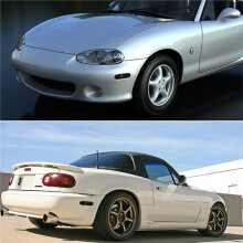 Smoked Lens Front / Rear Bumper Side Light Cover Housings for Miata / MX-5 1990-2005, No Bulb / Socket