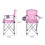 Unicorn stol för barn, rosa, bekväm design 3