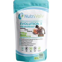 Evolution X Pre-Workout 6700mg Capsules 180 Pack