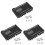 3X 5-Bünde Auto Audio Equalizer, Einstellbarer 7 Band EQ Auto Verstärker Grafik Equalizer mit CD/AUX Eingangs  Schalter, Schwarz 1