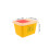 5St Plastic Sharps Bin Voor Naaldafval, Compact En Draagbaar 1