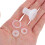3Sets Silicone Drukpanpakking Wit, Universele Vervangingsringen 1