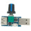 USB Fan Governor Wind Speed Controller Air Volume Regulator Cooling Mute Multi Function Fan Speed  Module  5V 6