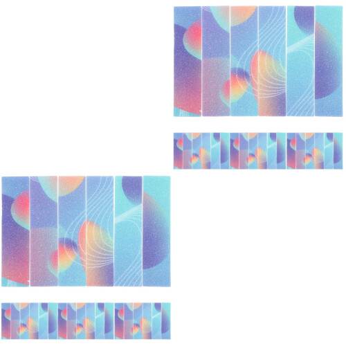 48Pièces Stickers Apaisants Peva PVC Texturés Multi Usage 1