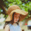 Straw Hat Khaki Zomerhoed Bescherming Buiten 9