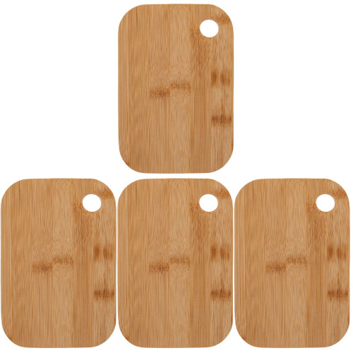 4Pièces À Découper Bambou Beige Résistante Maison 1