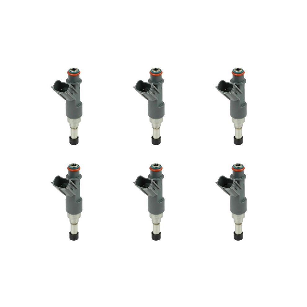 6X Car Fuel Injector For Hilux 2.7L Tacoma Innova Mpv 2.0 2.5 2.7L 4Runner 2010-2012 23250-0C010 2320979155 Gray 4711474574404