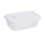 Wham (0.8L, White) Wham Rectangular Food Container 3