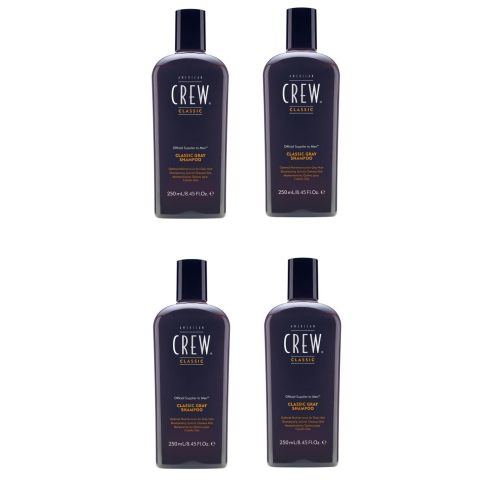 American Crew American Crew Silver Shampoo 250ml x4