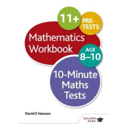 10Minute Maths Tests Workbook Age 810 by David E Hanson Paperback Book