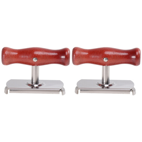 2Pièces Ouvre-Bocal Acier Portable Pour Randonnée 1