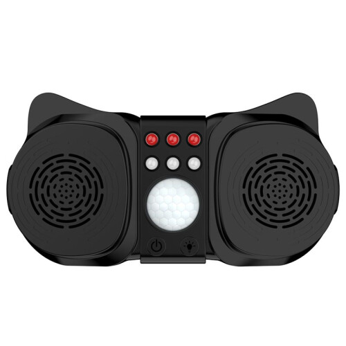 D213 Induction Mouse Repeller Flashing Mouse Repeller Insect Repeller High Power Portable Mouse Repeller Black