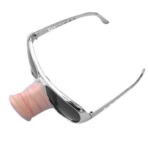 2Pièces Nez Argent Pour Carnaval 1