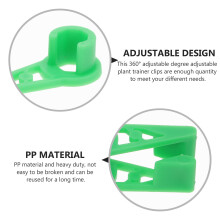 20 Plastic Buigclipjes 360 Instelbaar