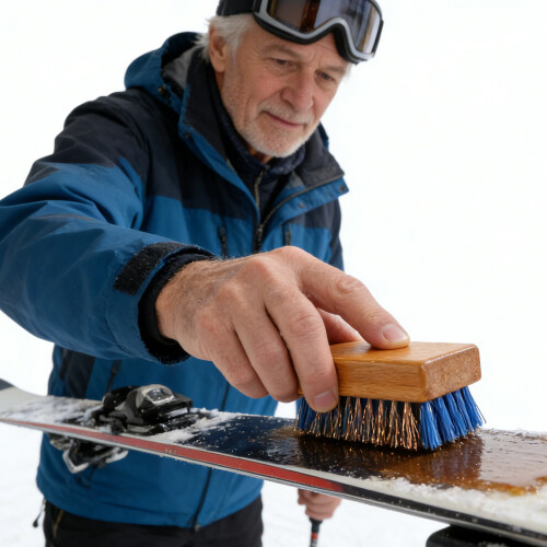 Ski Snowboard Multi-Matériaux Bois Nylon Laiton 2