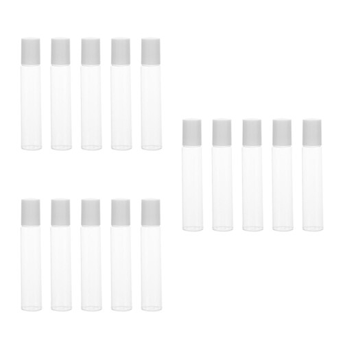 15Pièces Flacons Roll-on En Verre Sécurisés Et Portables 2