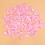 100St Roze Spons Hart Confetti Decor Romantische 4