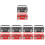 10Pièces Mini Radios Plastique Colorées Décor Maison Miniature Durable 4