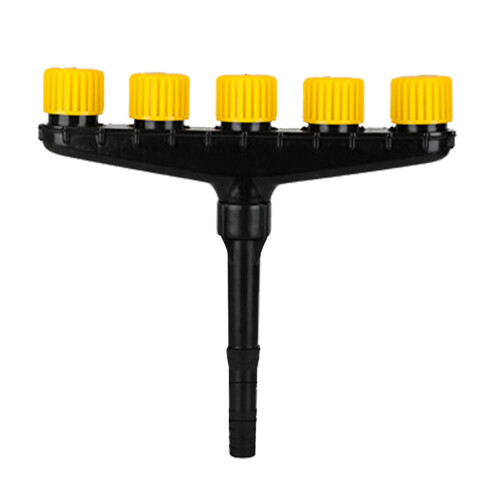 3Pièces Outil Arrosage Noir À Débit Variable Pour Champs 1