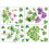 4Ensembles Décorations St Patrick PVC Assorti Facile À Poser 1