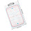 2St Wit Hockey Training Board Van PVC, Coaching Board Voor Kinderen 2