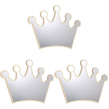 3Pièces Acryliques Argentés Suspendus Pour Chambre Enfants