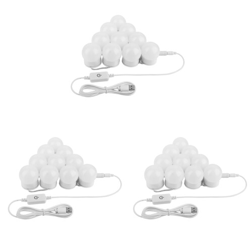 3Pièces LED Pour De Avec Variateur 2